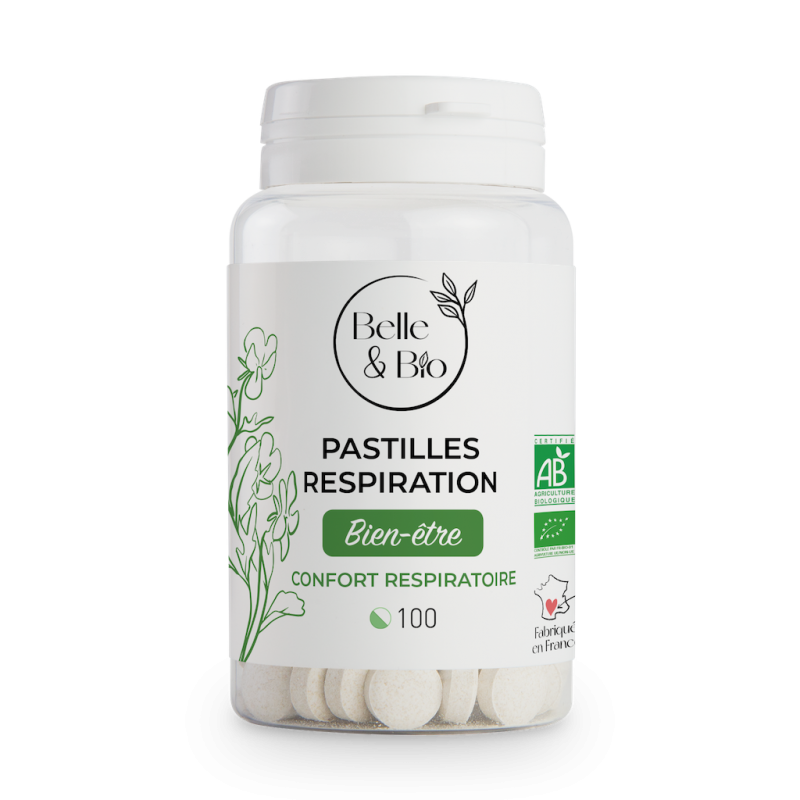 Pastilles respiration biologique